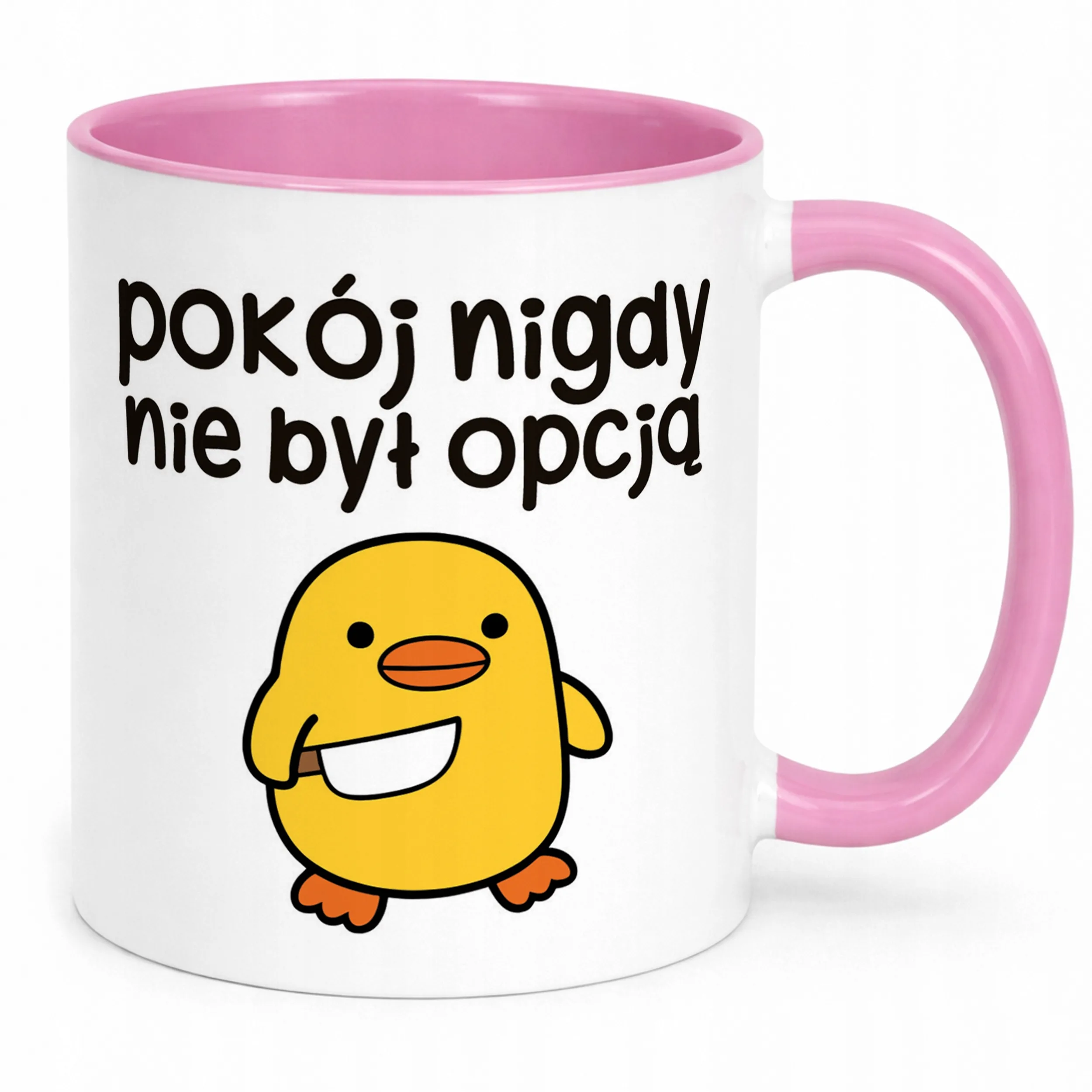 Kubek Różowy Pokój Nigdy Nie Był Opcją Śmieszny Zabawny Prezent