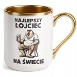 Kubek Premium Złoty Dzień Ojca Dla Taty Lord Father Prezent