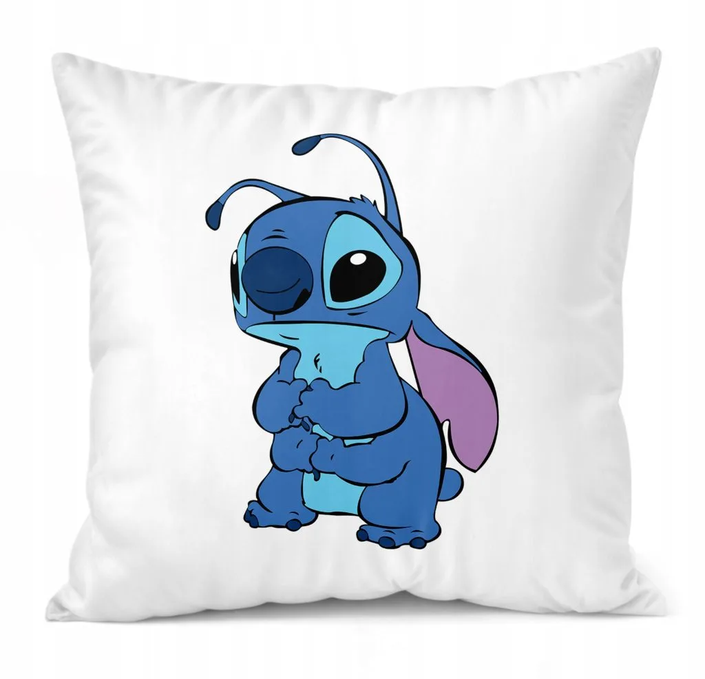 Poduszka 38x38cm Stitch Lilo i Stich Bajka Dla Dzieci Prezent