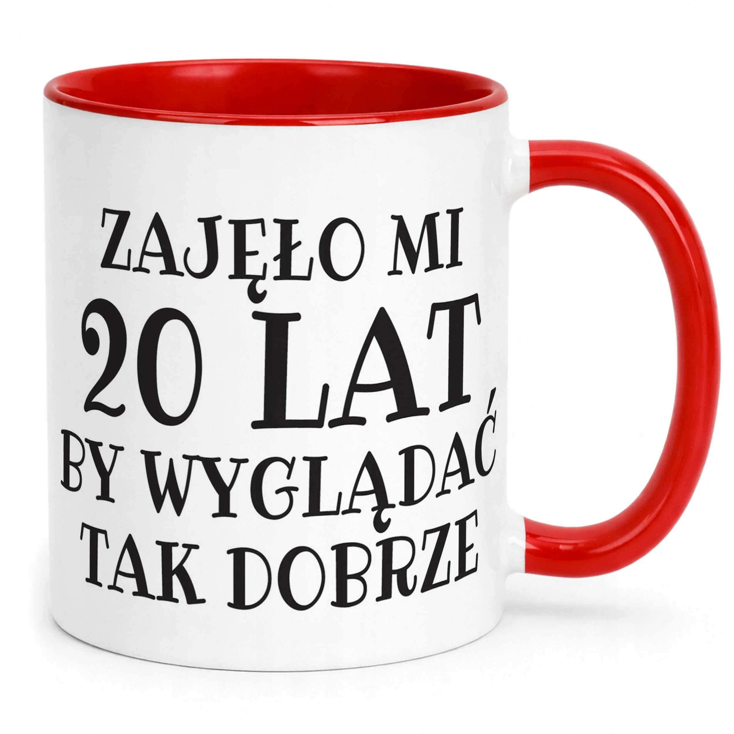 Kubek ceramiczny Zajęło Mi 20 Lat Na Urodziny Prezent Upominek