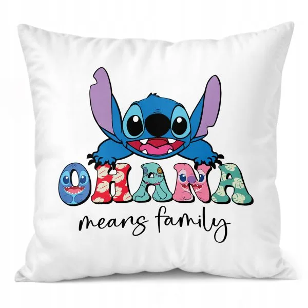 Poduszka 38x38cm Stitch Lilo i Stich Bajka Dla Dzieci Prezent