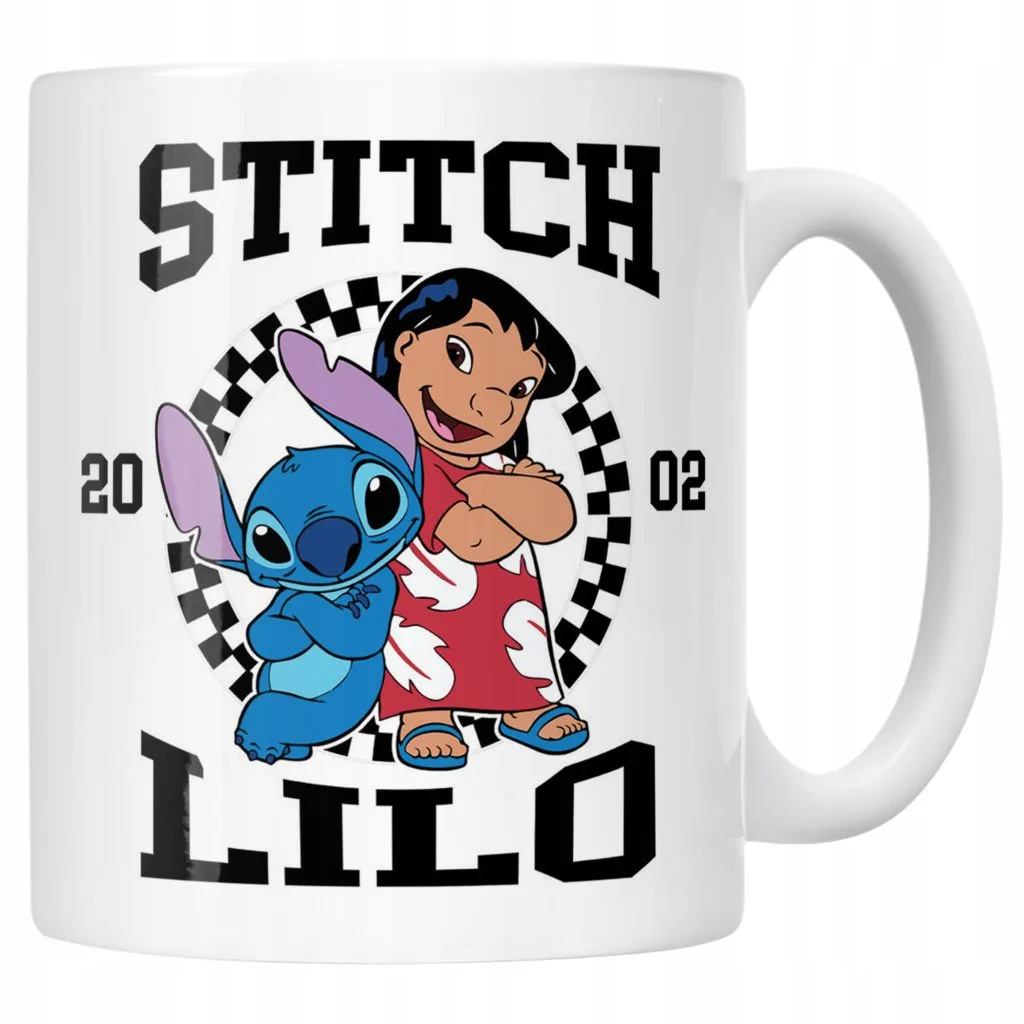 Kubek ceramiczny Stitch Lilo i Stich Bajka Dla Dzieci Prezent