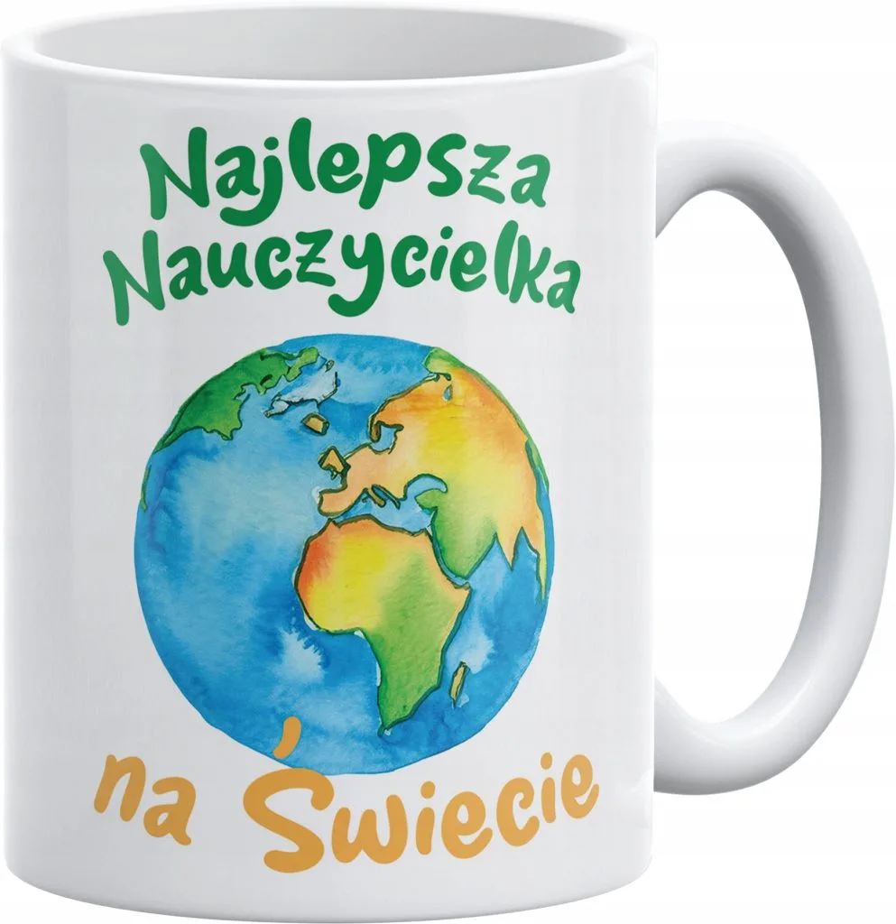 Kubek upominek prezent na dzień nauczyciela dla nauczycielki
