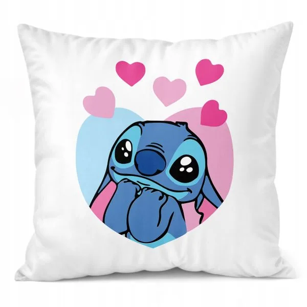 Poduszka 38x38cm Stitch Lilo i Stich Bajka Dla Dzieci Prezent