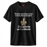 Koszulka czarna męska 1670 Demokracja Polega Na Tym