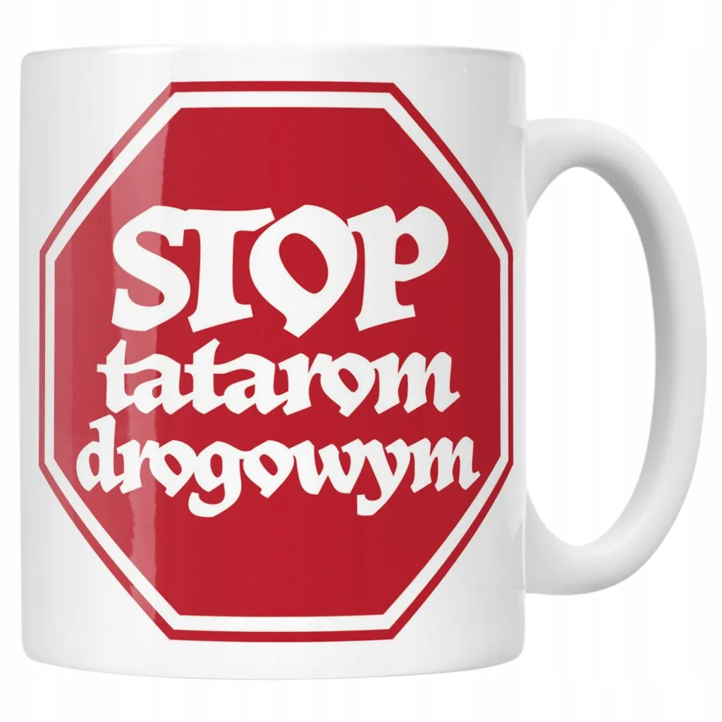 Kubek ceramiczny 1670 Stop Tatarom Dla Fanów Serialu Prezent