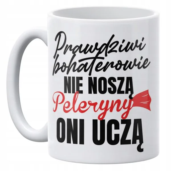 Kubek ceramiczny 330 ml Dzień Nauczyciela Dla Nauczyciela Prezent Upominek