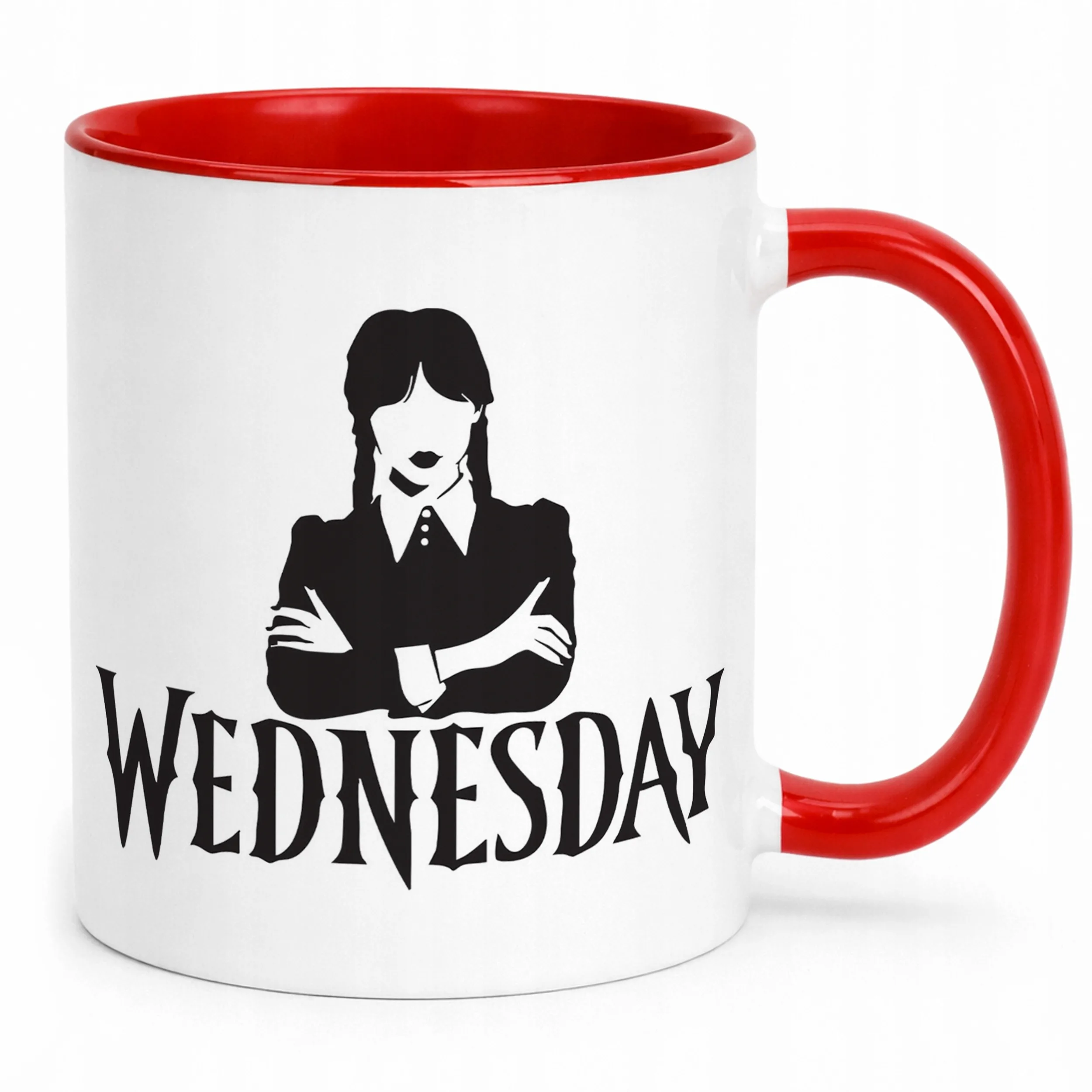 Kubek ceramiczny Nevermore Wednesday Addams Dla Fanów Prezent