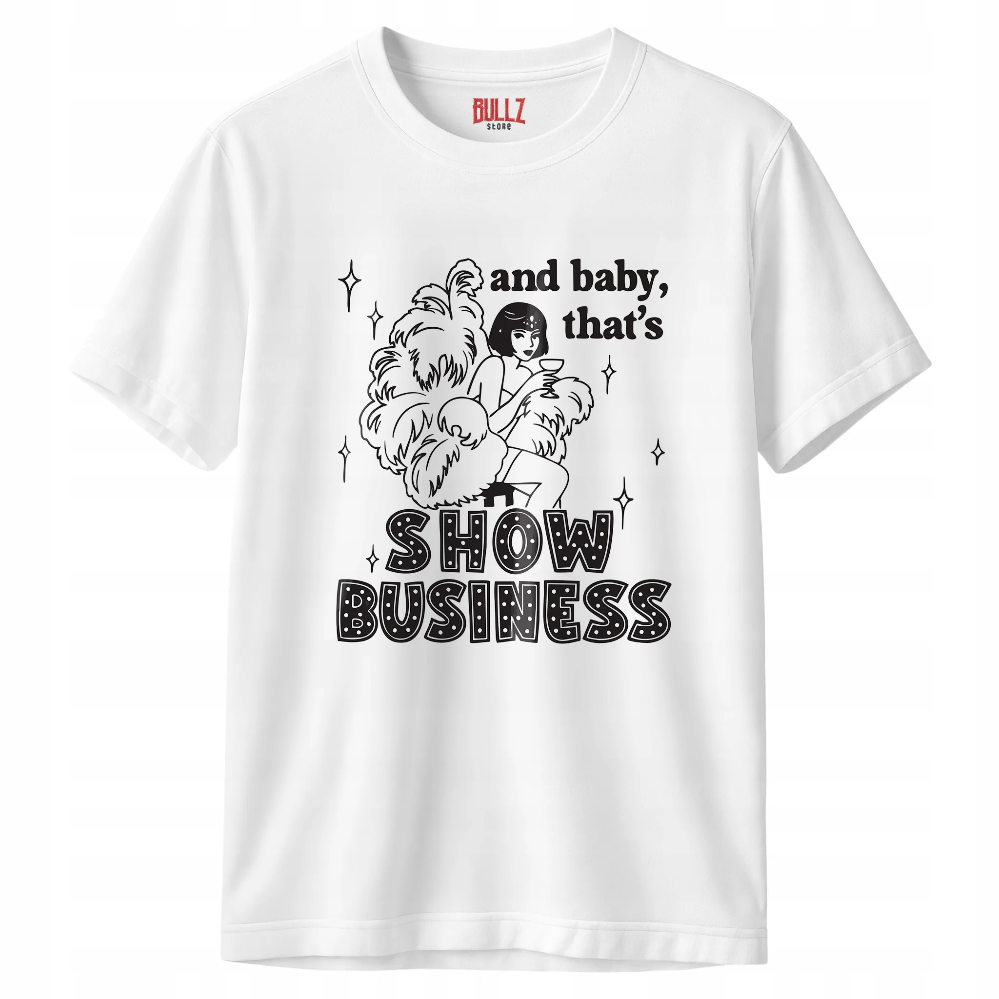Koszulka biała męska Taylor Swift The Life Of A Showgirl Prezent r. 3XL