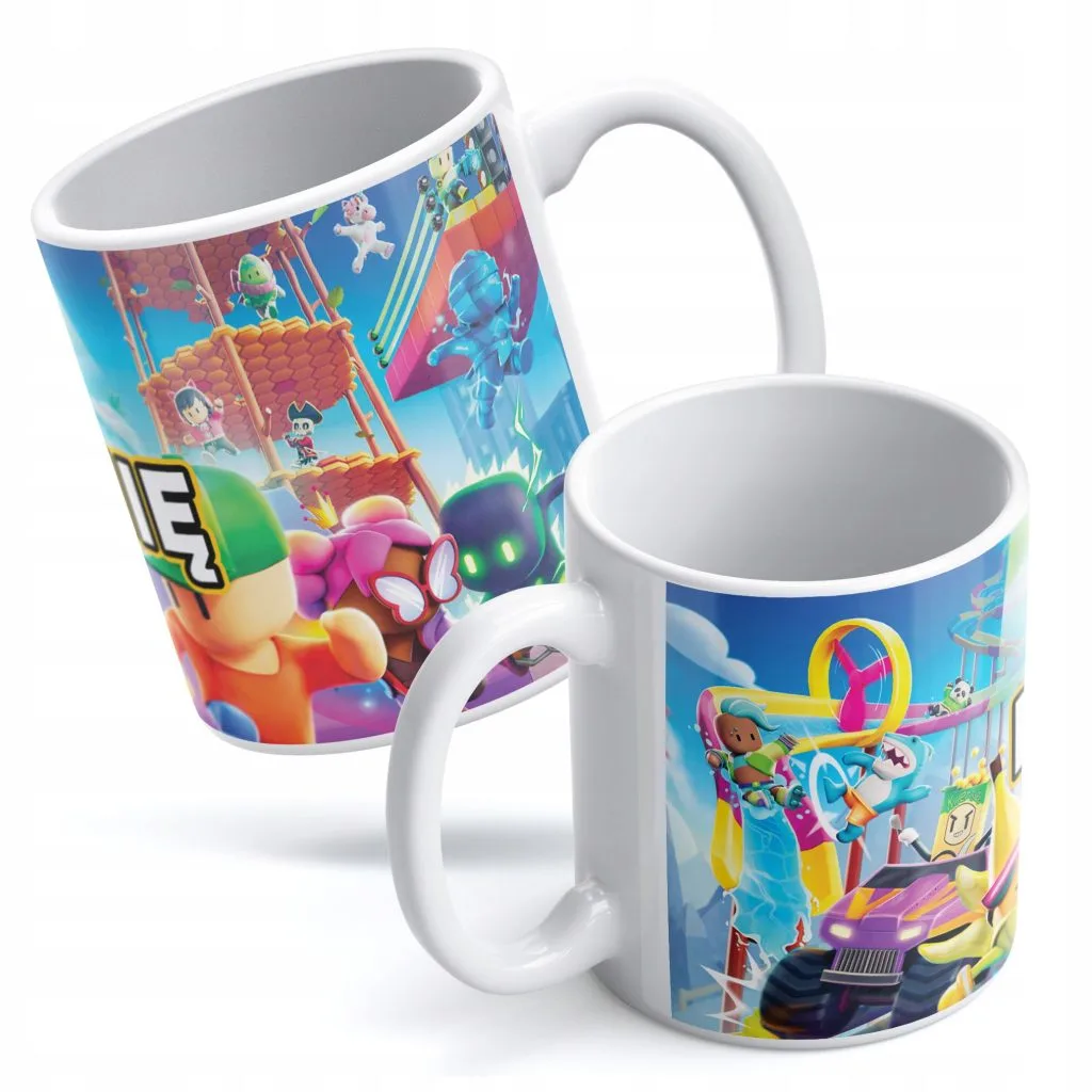 Kubek Stumble Guys Personalizowany z Imieniem Prezent Dla Gracza