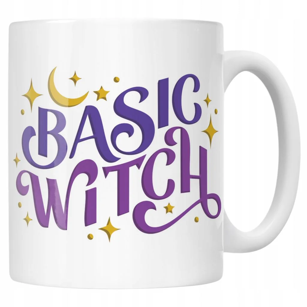 Kubek ceramiczny Halloween Basic Witch Jesień Wiedźma Prezent Upominek