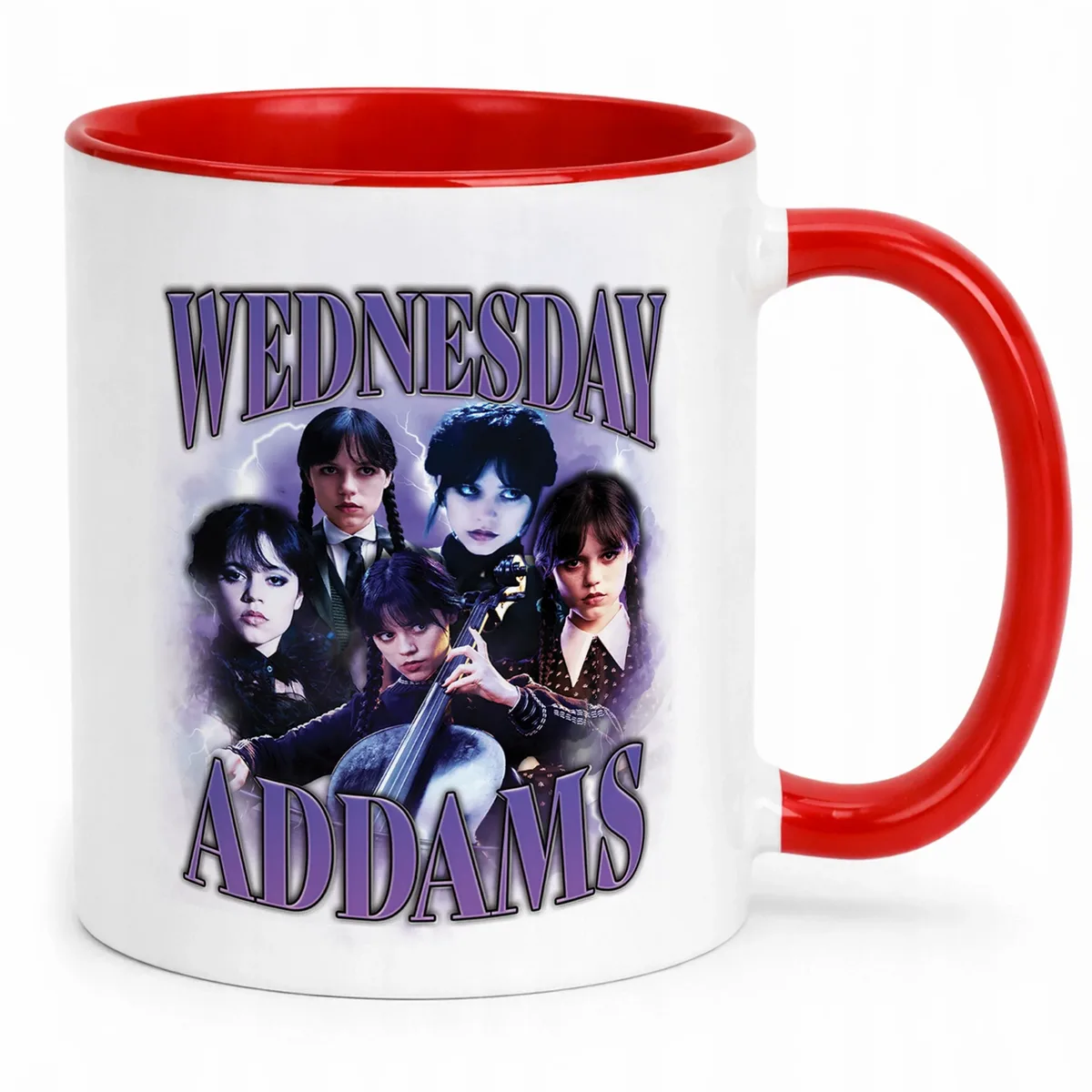 Kubek ceramiczny Nevermore Wednesday Addams Dla Fanów Prezent