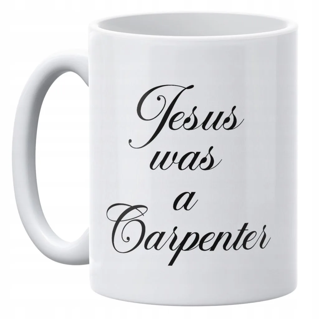 Kubek ceramiczny 330 ml Sabrina Carpenter Jesus was a Carpenter Dla Fanów