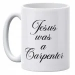 Kubek ceramiczny 330 ml Sabrina Carpenter Jesus was a Carpenter Dla Fanów