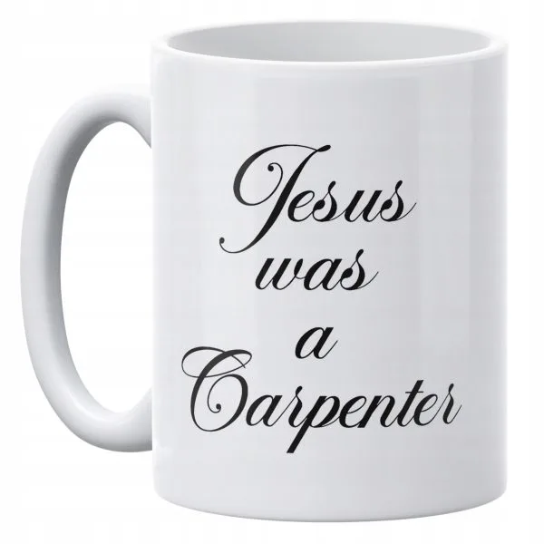 Kubek ceramiczny 330 ml Sabrina Carpenter Jesus was a Carpenter Dla Fanów