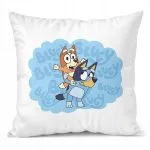 Poduszka 38x38cm Bluey Bingo Dla Fana Bajki Dla Dzieci Prezent