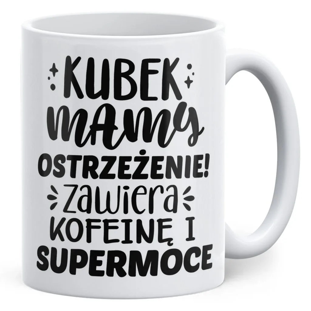 Kubek ceramiczny Dzień Matki Dla Mamy Prezent Kubek Mamy Ostrzeżenie