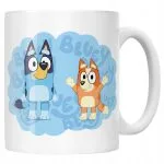 Kubek ceramiczny Bluey Bingo Dla Fana Bajki Dla Dzieci Prezent