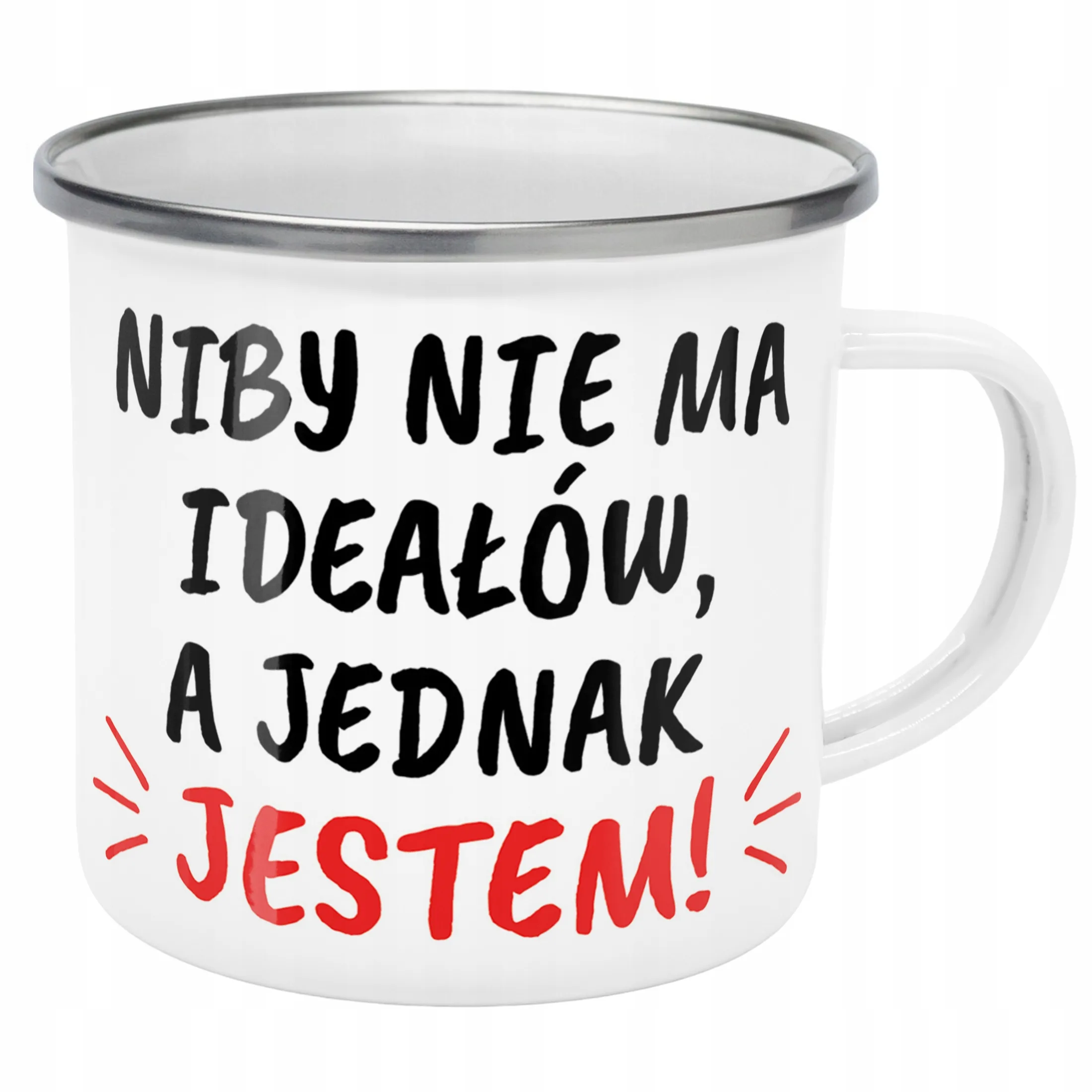 Emaliowany Kubek Garnuszek Dzień Kobiet Dla Kobiety Prezent Upominek