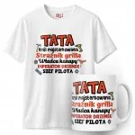 Zestaw Kubek + Koszulka Dzień Ojca Dla Taty Tata Majster Prezent