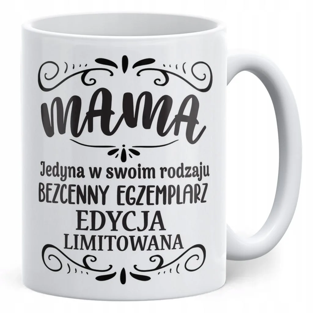 Kubek ceramiczny Dzień Matki Dla Mamy Prezent Mama Edycja Limitowana