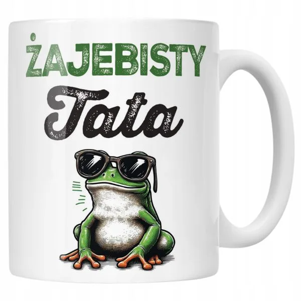 Kubek ceramiczny Dzień Ojca Dla Taty Żajebisty Tata Prezent