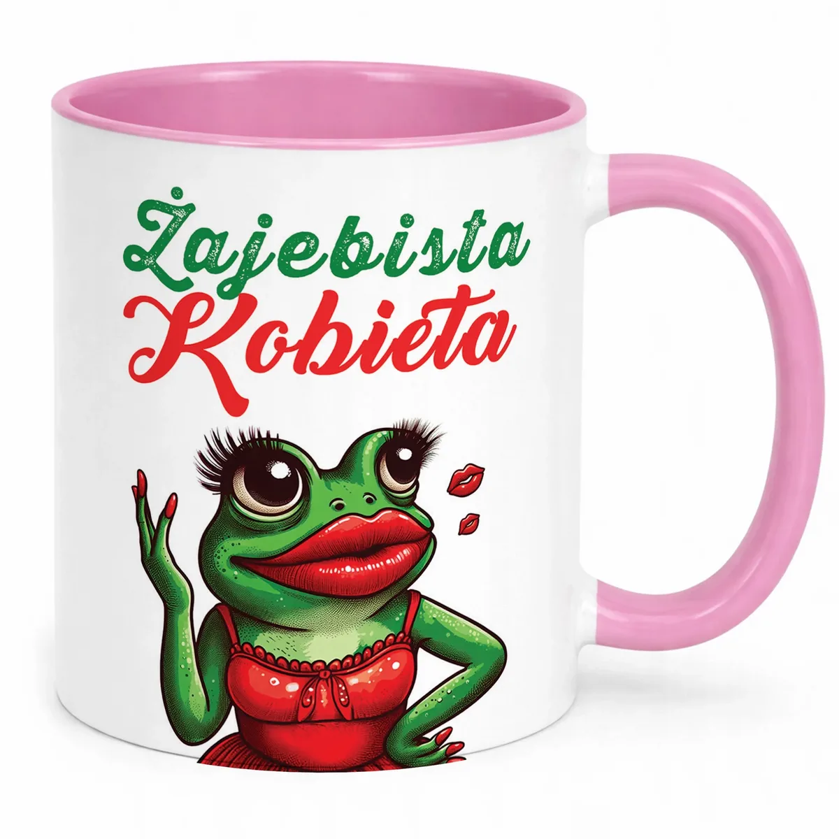 Kubek Różowy Dzień Kobiet Dla Kobiety Dziewczyny Prezent Upominek