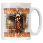 Kubek ceramiczny BRAINROT Tung Tung Tung Sahur Memy Zabawny TikTok Viral