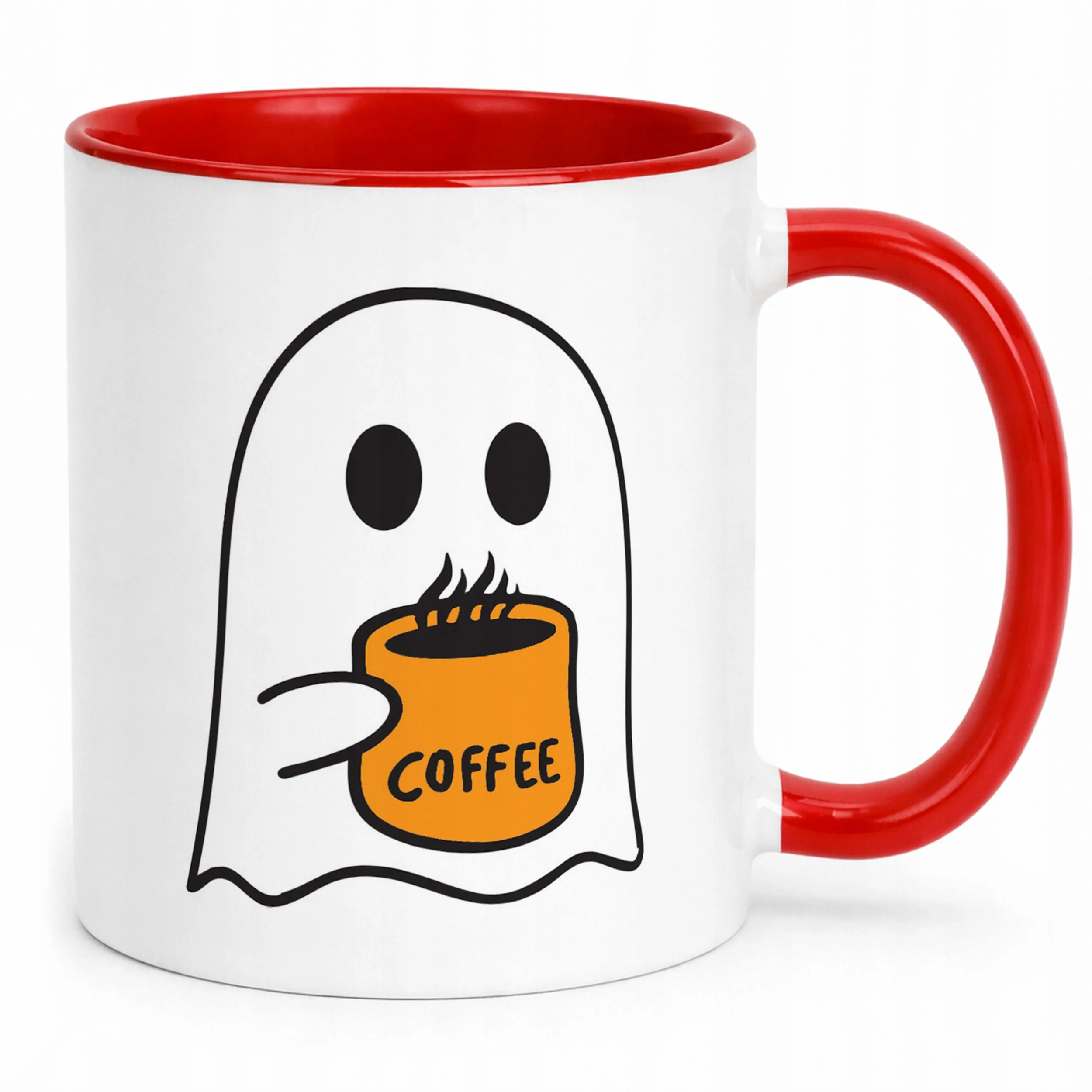 Kubek ceramiczny Halloween Jesień Dynia Duch Prezent Upominek