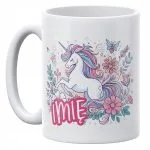 Kubek ceramiczny personalizowany 330 ml Z Jednorożcem Unicorn Dla Dzieci