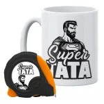 Zestaw kubek + miarka zwijana Na Dzień Ojca Prezent Dla Super Taty