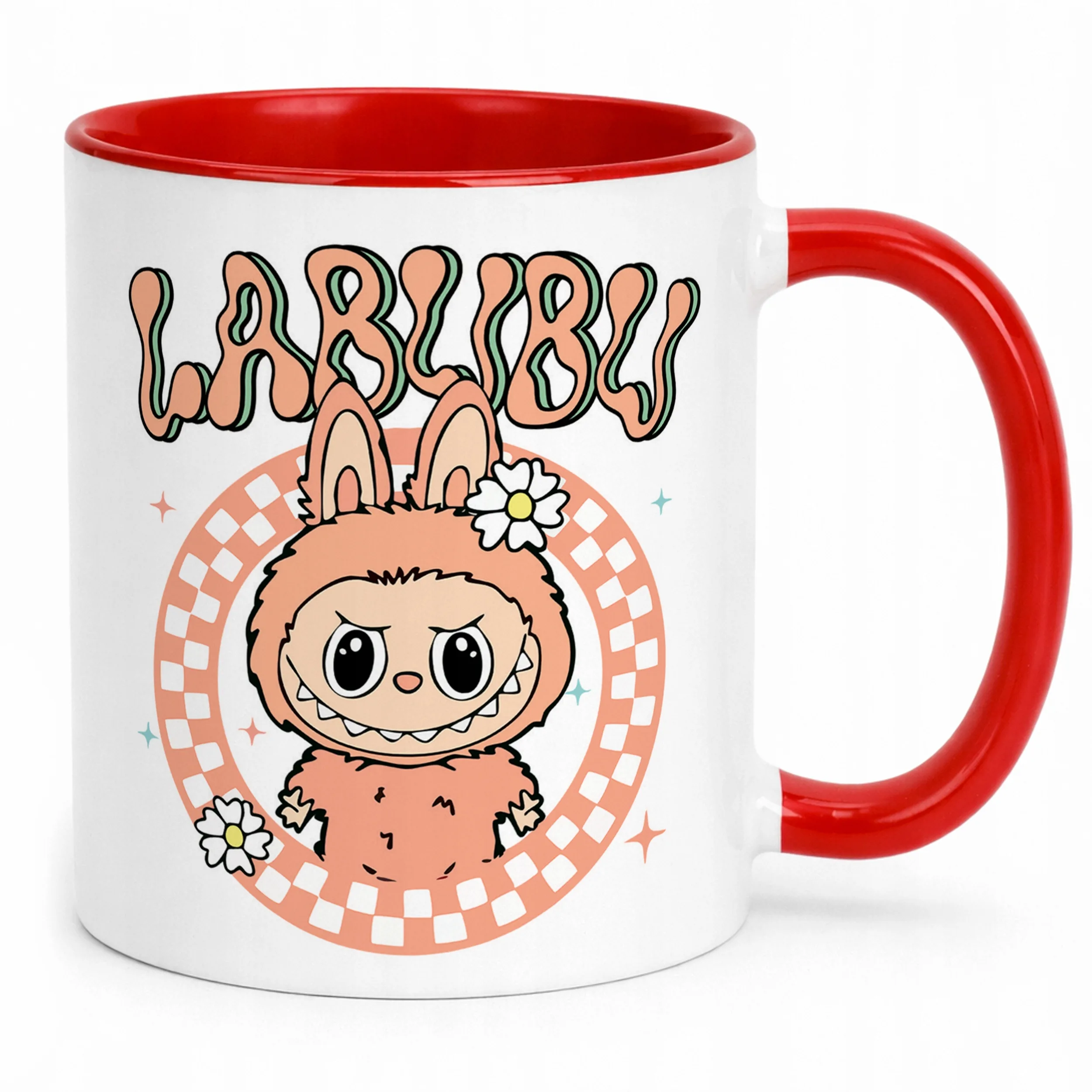 Kubek ceramiczny Labubu Dla Dzieci Prezent Urocze Potworki