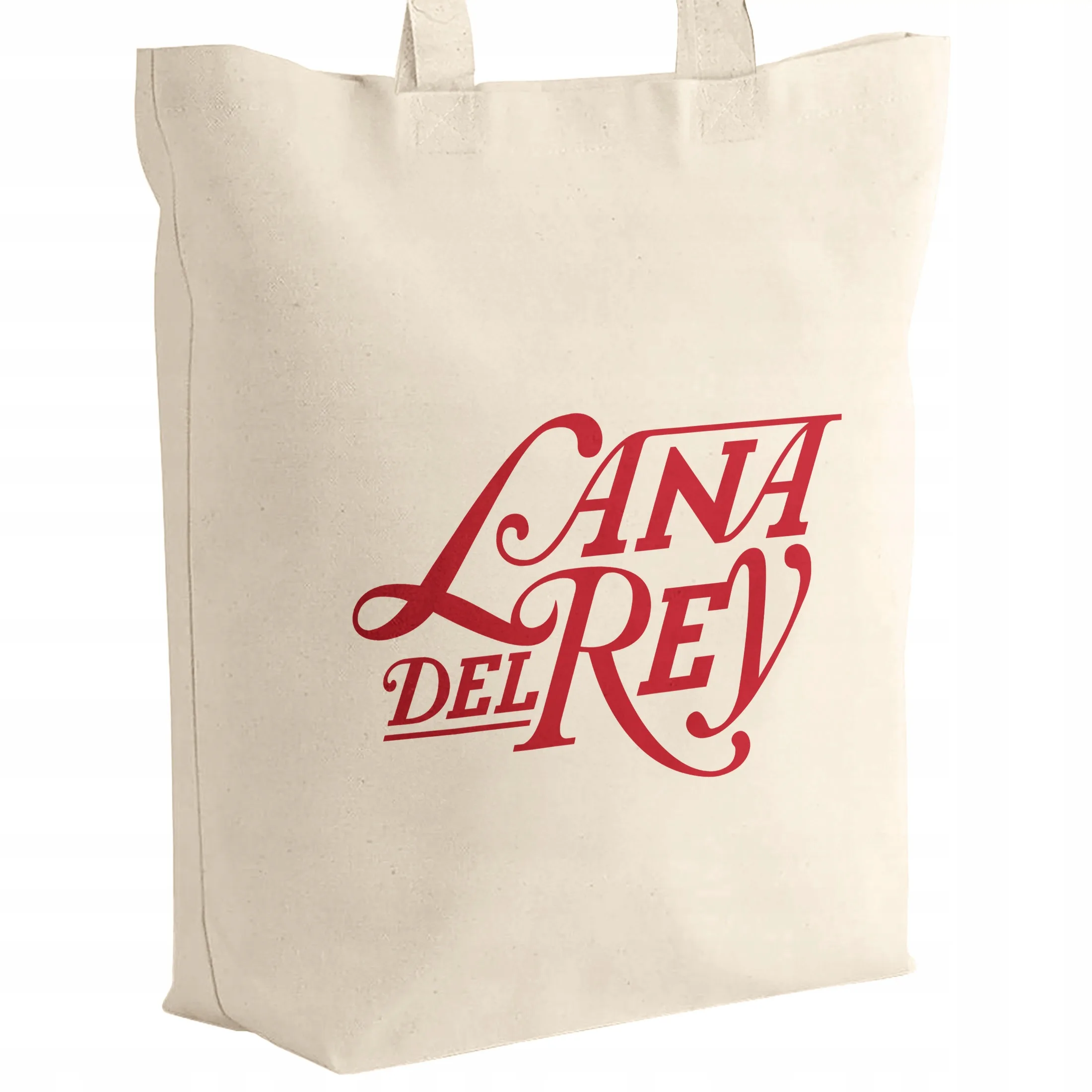 Torba bawełniana z dnem na zakupy 42x38x10 Lana Del Rey