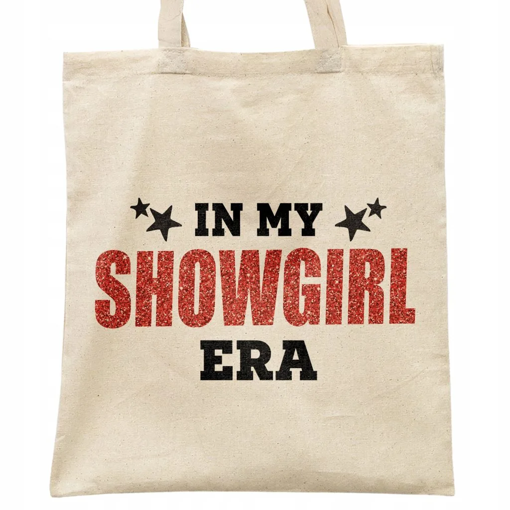 Torba bawełniana na zakupy Taylor Swift The Life Of A Showgirl Dla Fanów