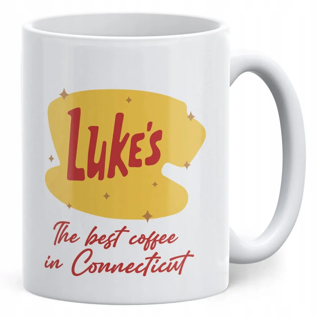 Kubek ceramiczny Gilmore Girls Dla Fanów Serialu Luke’s Coffee