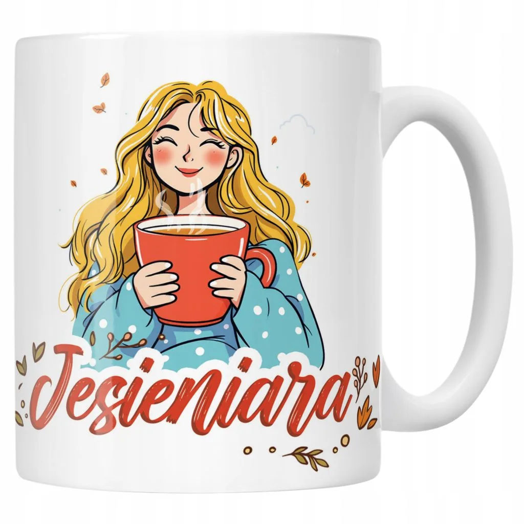 Kubek ceramiczny Jesienny Jesień Jesieniara Prezent Upominek