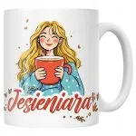 Kubek ceramiczny Jesienny Jesień Jesieniara Prezent Upominek