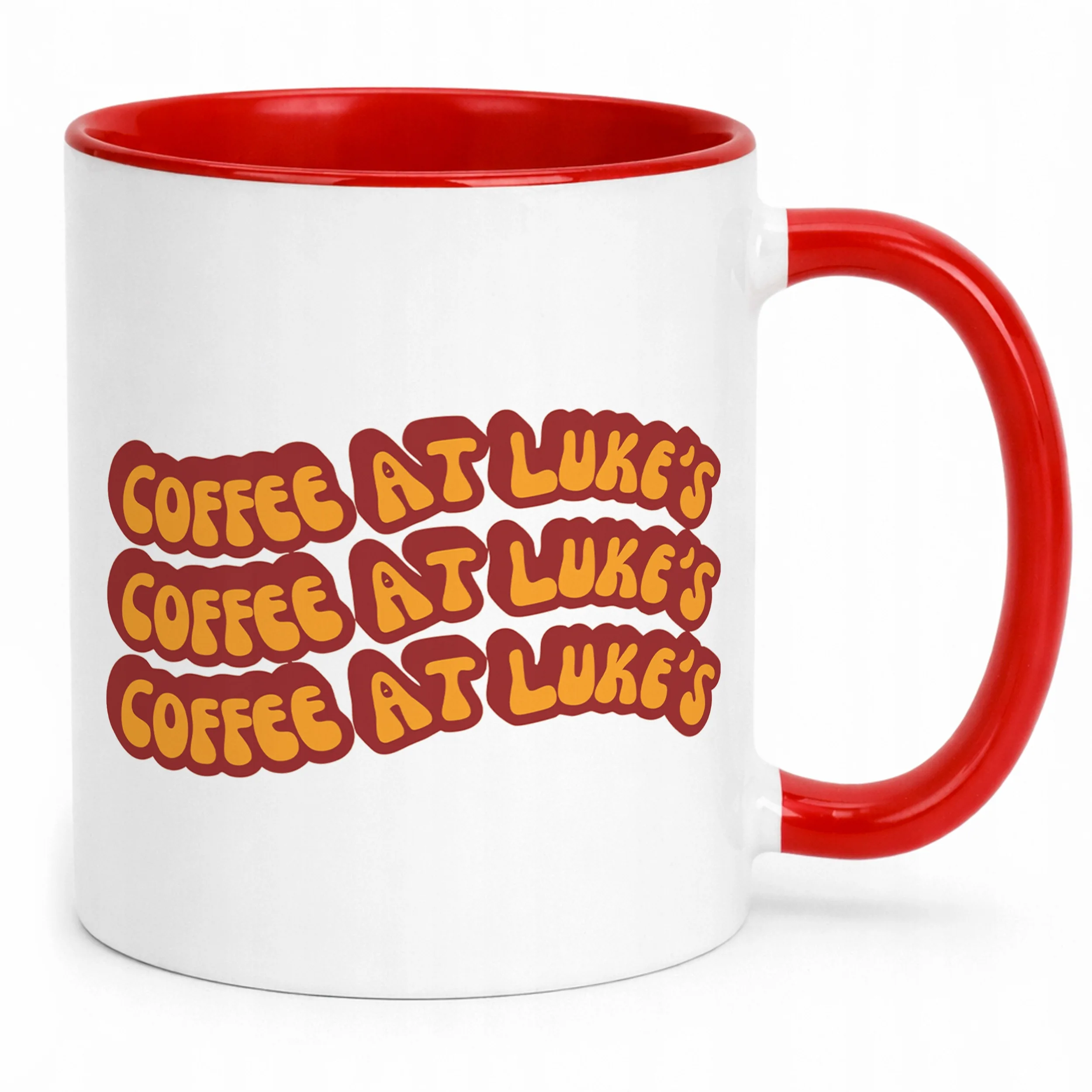 Kubek Czerwony Gilmore Girls Dla Fanów Serialu Coffee at Luke’s