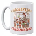 Kubek ceramiczny 330 ml Dzień Nauczyciela Dla Przedszkolanki Prezent