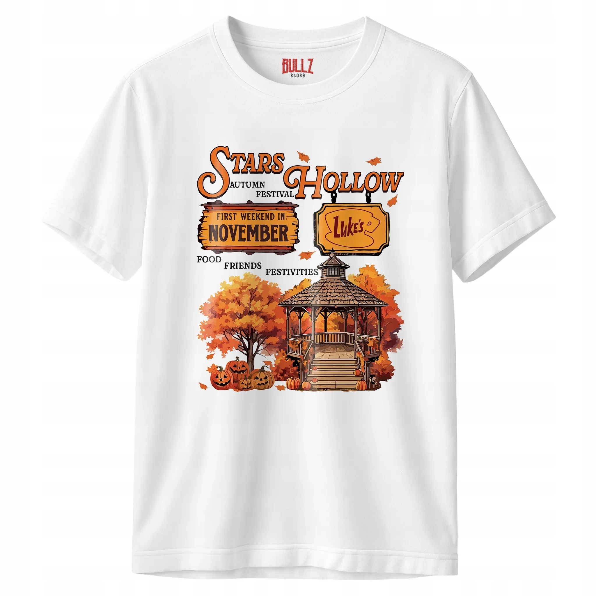 Koszulka biała męska Gilmore Girls Dla Fanów Serialu Prezent r. 3XL