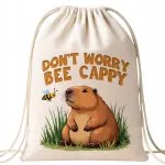 Plecak bawełniany Kapibara Capybara Zwierzak Prezent