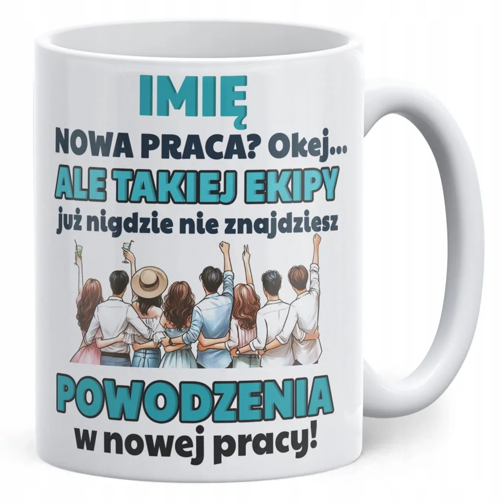 Kubek ceramiczny Personalizowany Pożeganie Odejście z Pracy Prezent