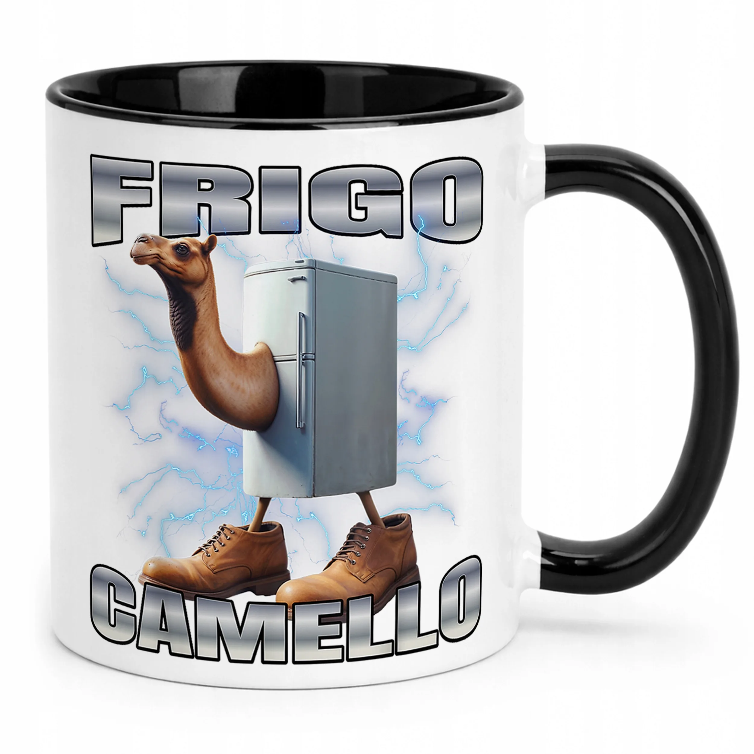Kubek Czarny Frigo Camello viral tiktok brainrot mem