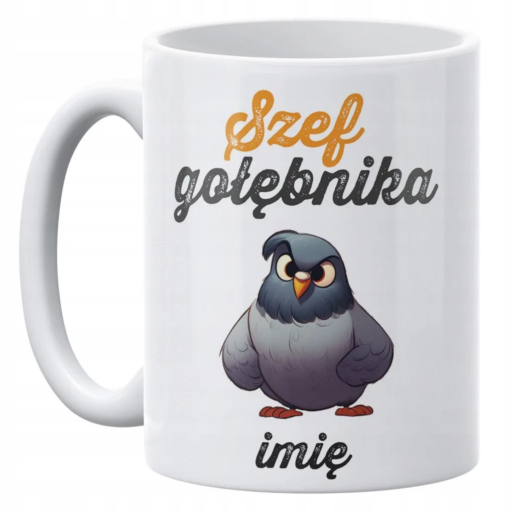 Kubek ceramiczny 330 ml Dla Gołębiarzy Prezent Upominek Personalizowany