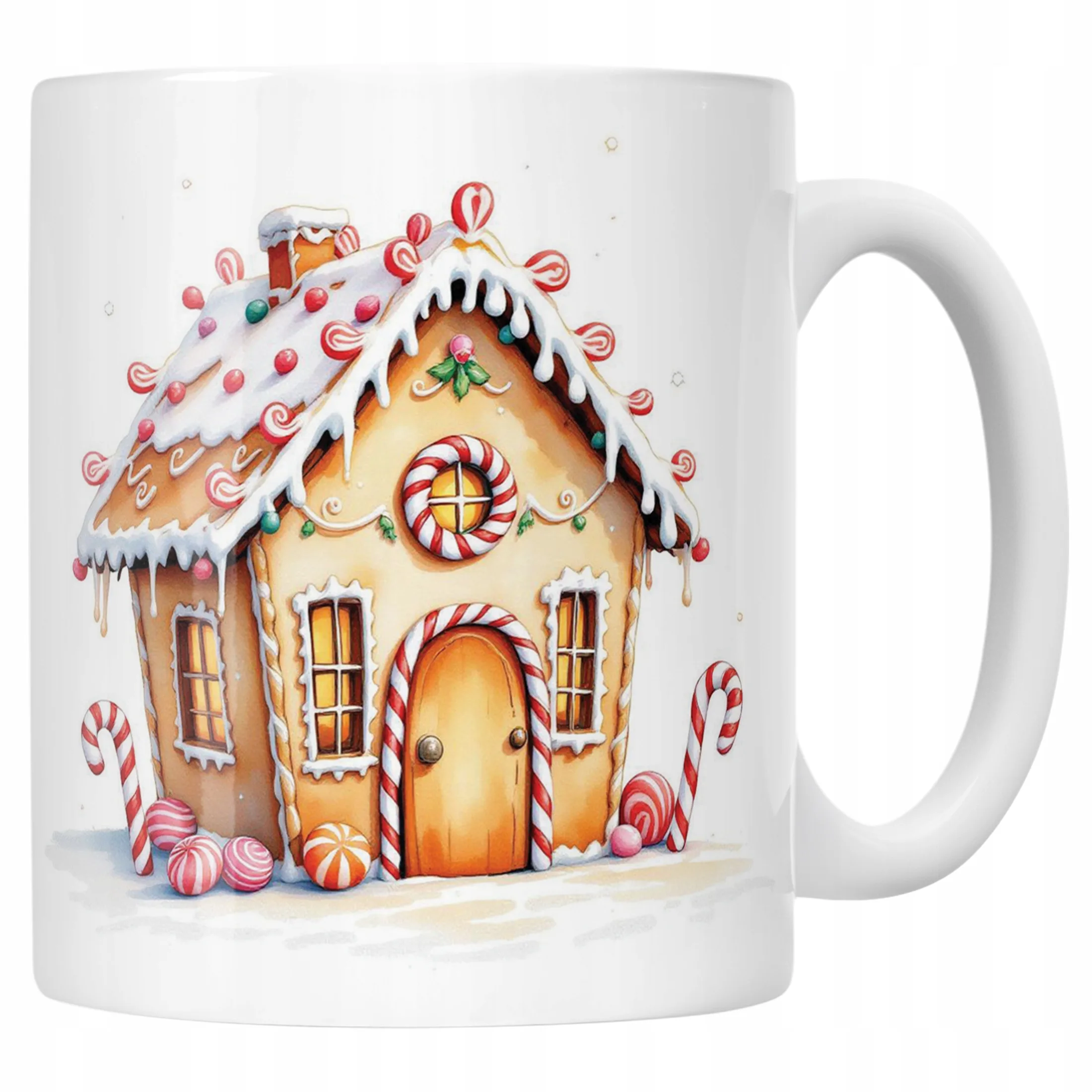 Kubek Ceramiczny Świąteczny Boże Narodzenie Mikołajki Prezent Upominek