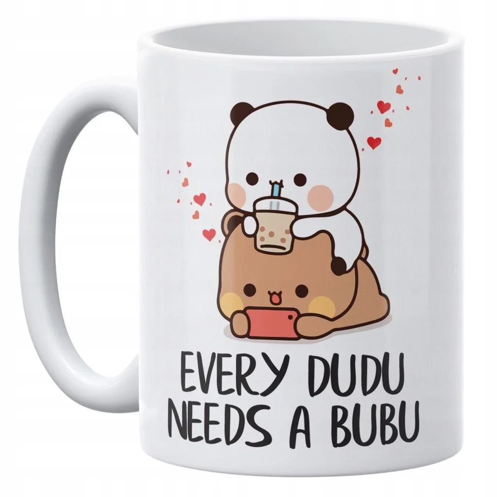 Kubek ceramiczny 330 ml Bubu i Dudu Na Prezent Dla Par
