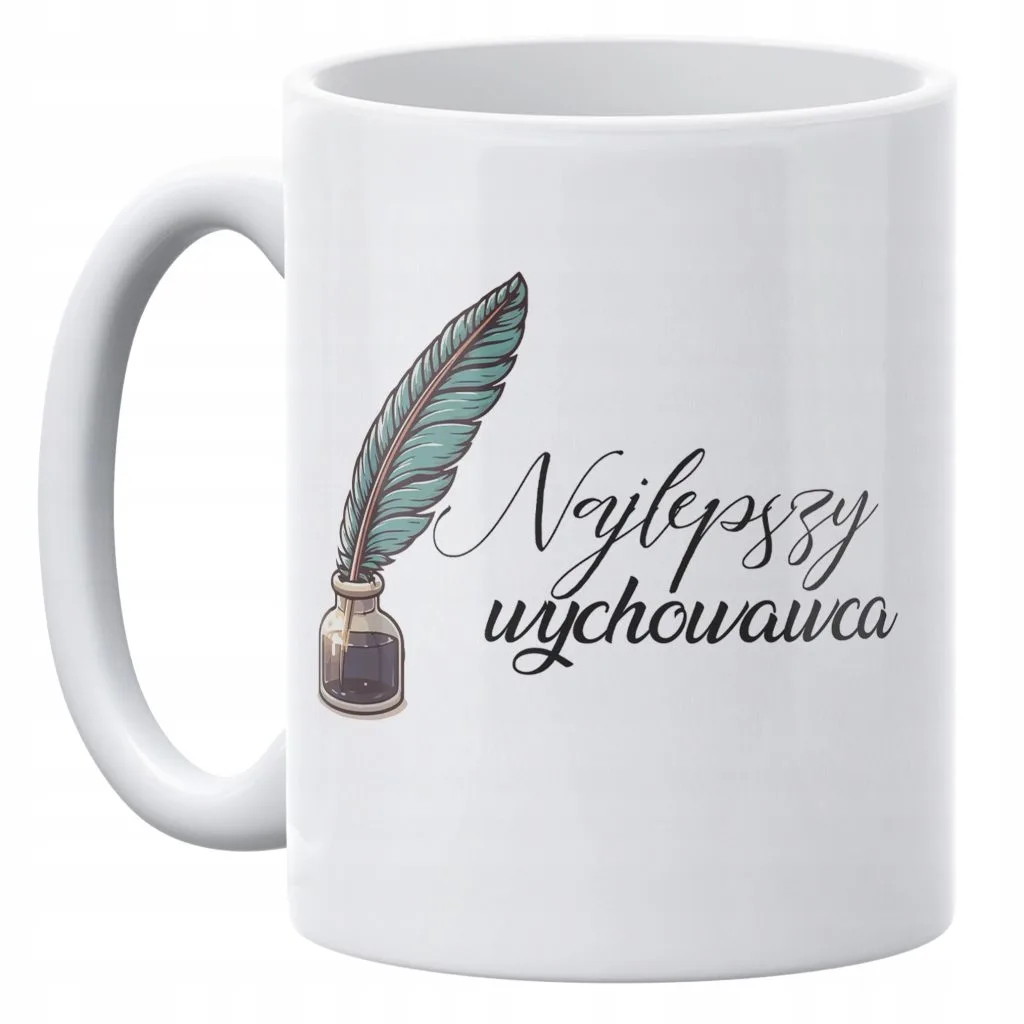 Kubek ceramiczny 330 ml Dzień Nauczyciela Dla Wychowawcy Prezent Upominek
