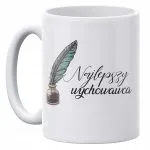 Kubek ceramiczny 330 ml Dzień Nauczyciela Dla Wychowawcy Prezent Upominek