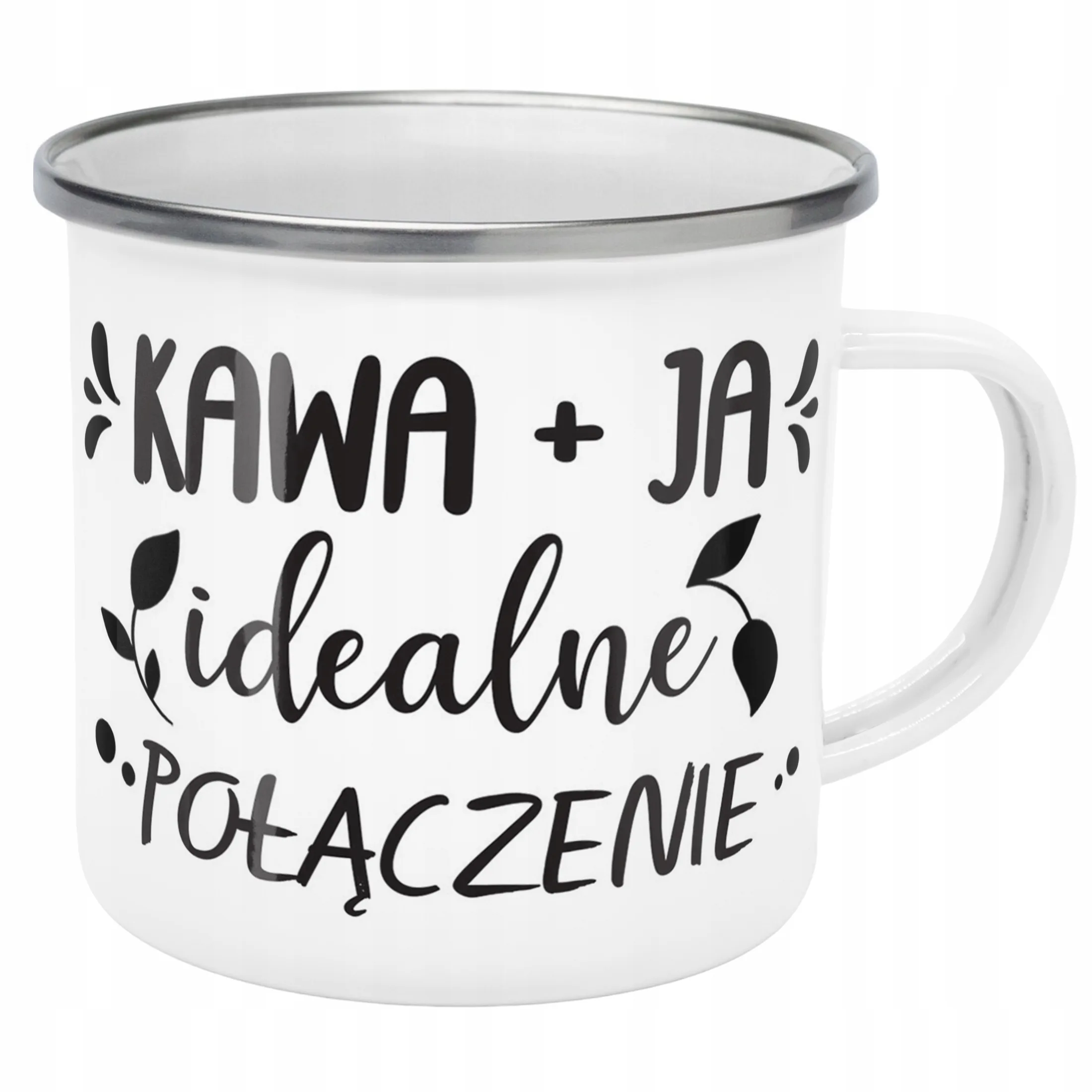 Emaliowany Kubek Garnuszek Dzień Kobiet Dla Kobiety Prezent Upominek