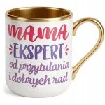 Kubek Premium Złoty Dzień Matki Dla Mamy Prezent Upominek Mama Ekspert